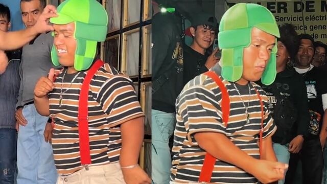 Bailarín "medio metro" en TikTok