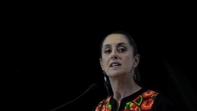 Claudia Sheinbaum, jefa de gobierno de la capital, durante evento.