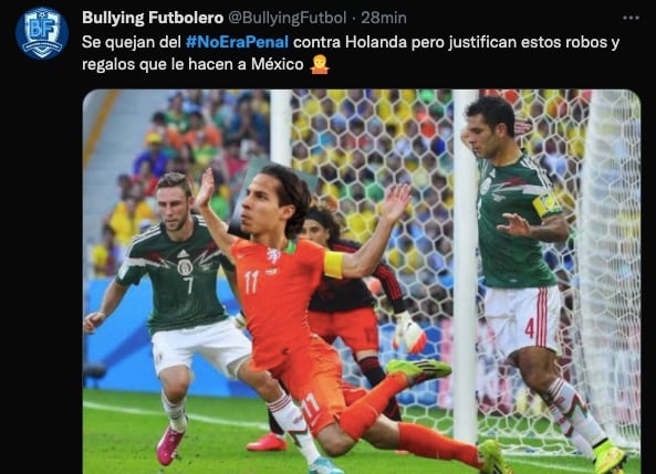 El #NoEraPenal se hizo tendencia