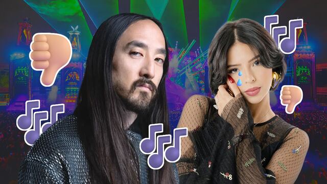Abuchearon a Ángela Aguilar en EDC México 2025 durante concierto de Steve Aoki