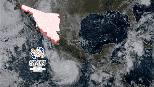 Huracán Polo también llegaría a Sonora: esto prevé el SMN