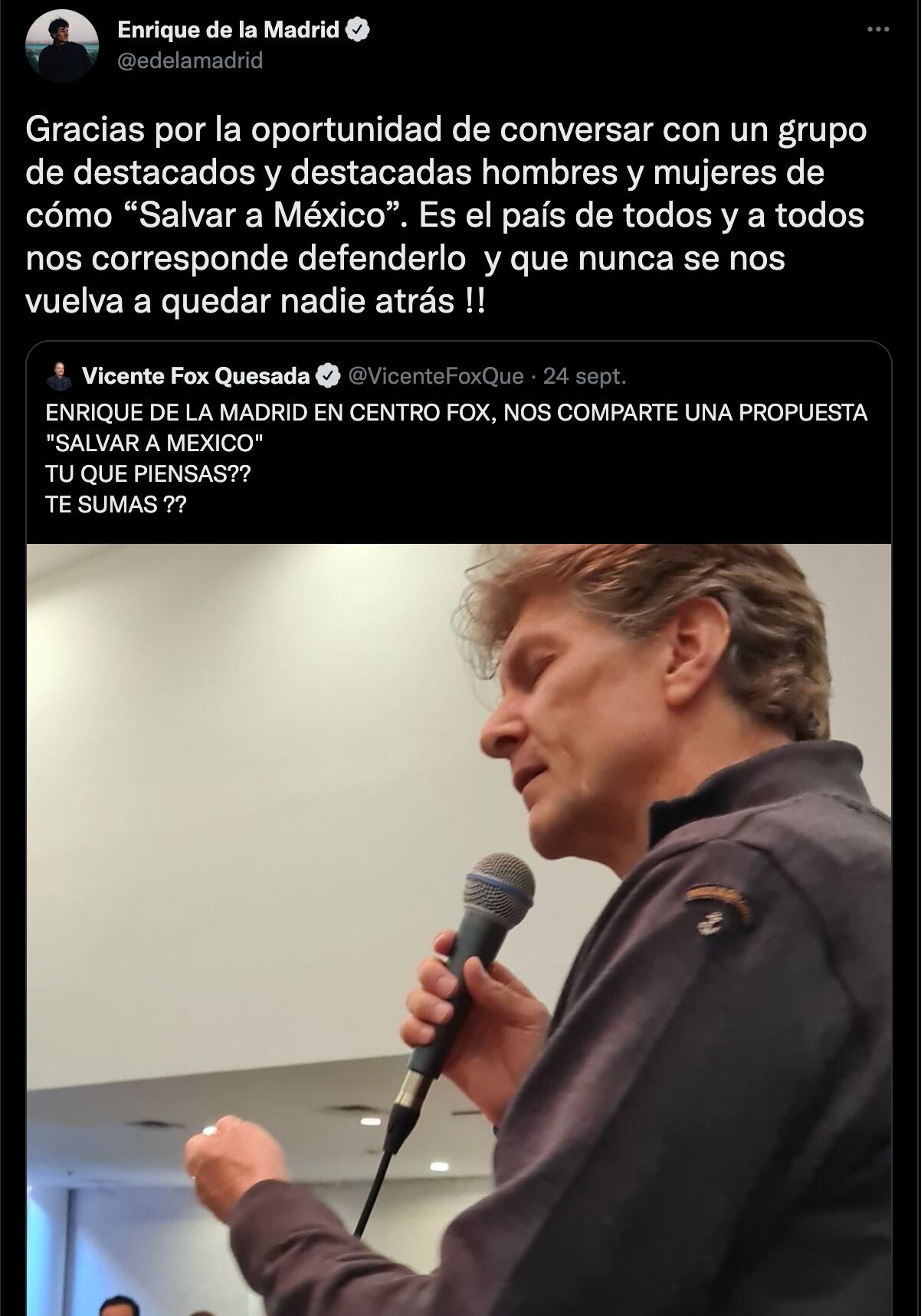 Marta Sahagún, esposa de Vicente Fox, se codea con un presidenciable de las elecciones 2024