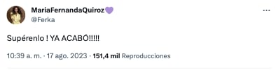 Ferka reacciona a insultos de Poncho de Nigris