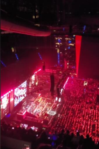 Pantalla apagada en los conciertos de Luis Miguel en Arena CDMX