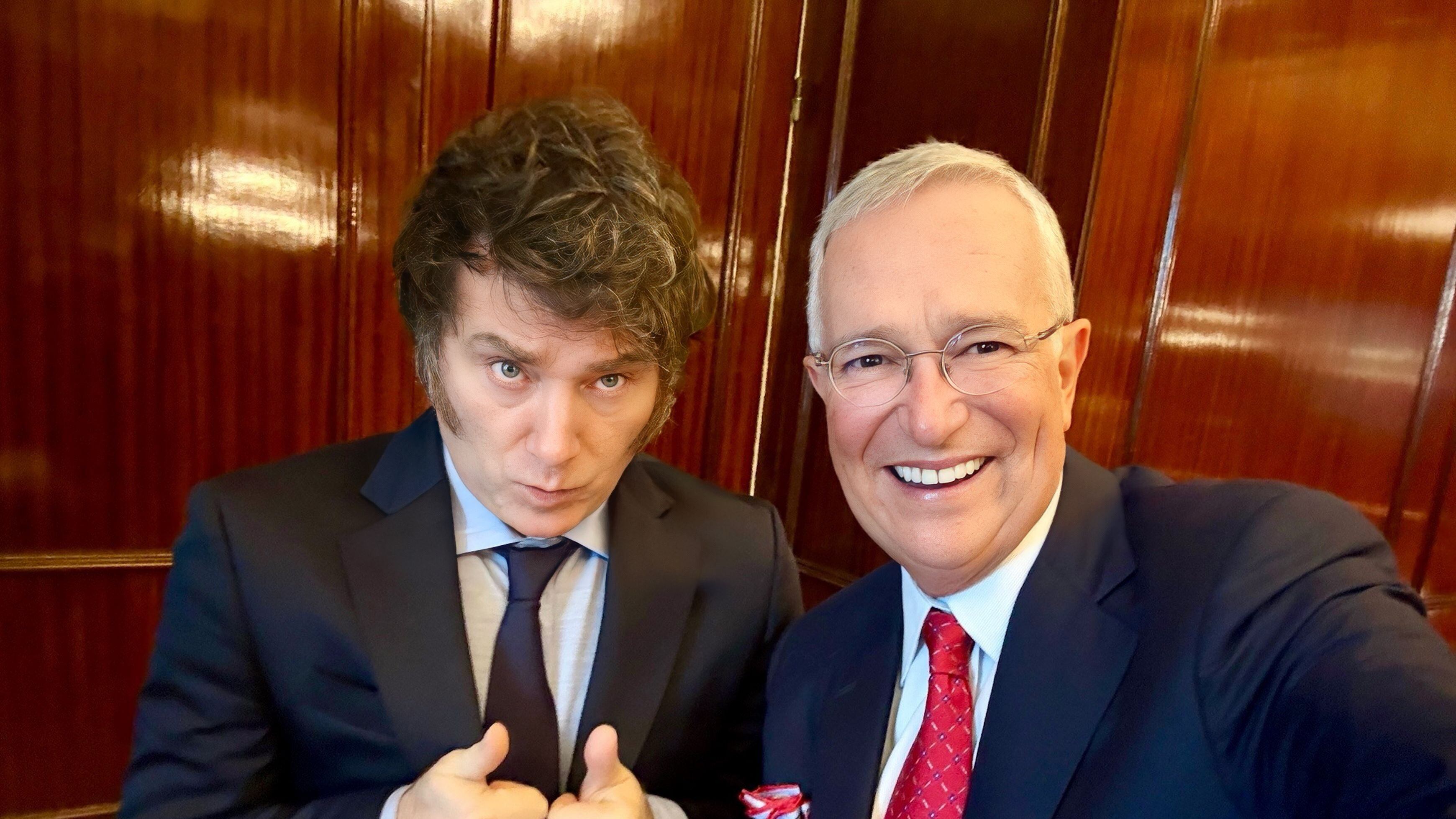 Ricardo Salinas Pliego lanza mensaje de apoyo a Javier Milei tras estafa de criptomoneda $Libra