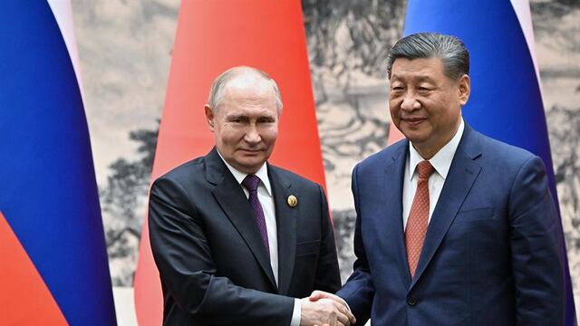 Vladimir Putin y Xi Jinping