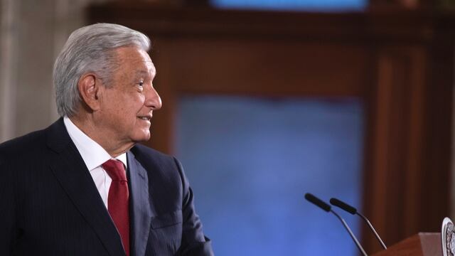 AMLO en la conferencia mañanera