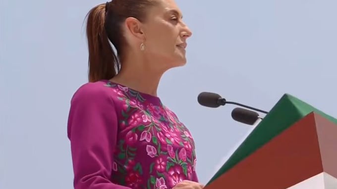 “La patria no se vende”: Sheinbaum lanza mensaje contra la injerencia extranjera