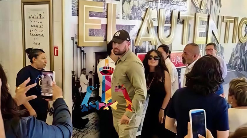 Salma Hayek reaparece en Veracruz