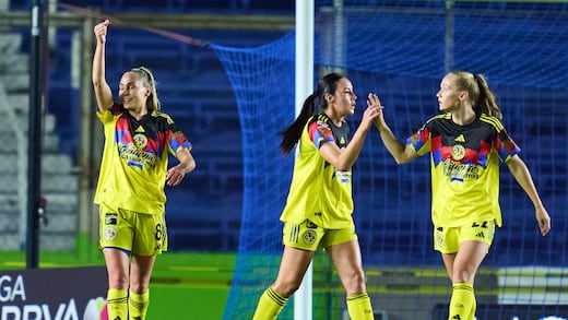 América comparte el liderato con Rayadas en la Liga MX Femenil tras derrotar al Atlas