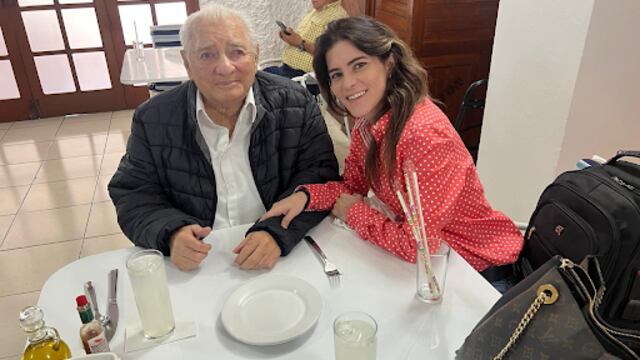 Don Armando Palma Peniche y su hija Hevenly Palma Vargas