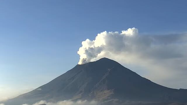 Volcán Popocatépetl el 18 de septiembre