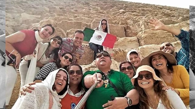 Mexicanos en Egipto buscaban "paz espiritual"
