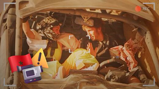 Juanpa Zurita y Daniela Rodrice sufren un accidente en Marruecos durante su viaje