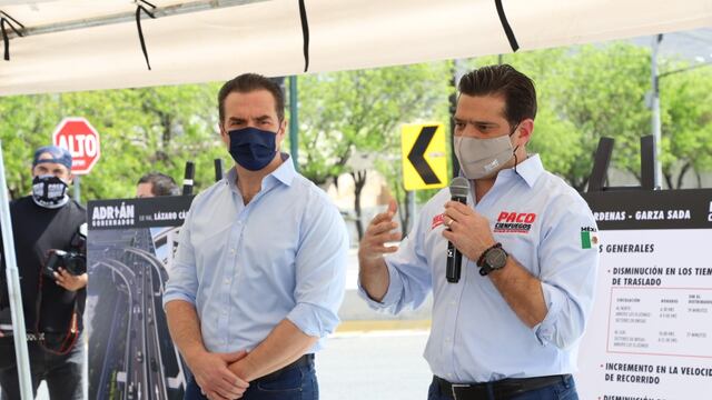 Adrián de la Garza y Paco Cienfuegos