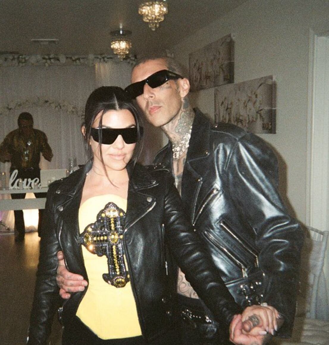 Kourtney Kardashian y Travis Barker