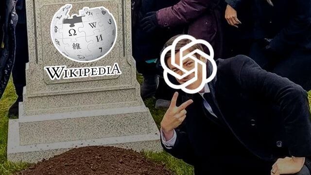 Wikipedia sólo podía ser superada por ChatGPT
