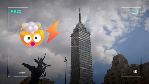 El impactante rayo que cayó en CDMX y fue captado desde la Torre Latinoamericana