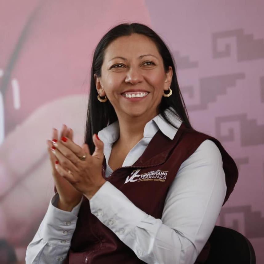 Evelyn Parra, alcaldesa de Venustiano Carranza, busca reelegirse