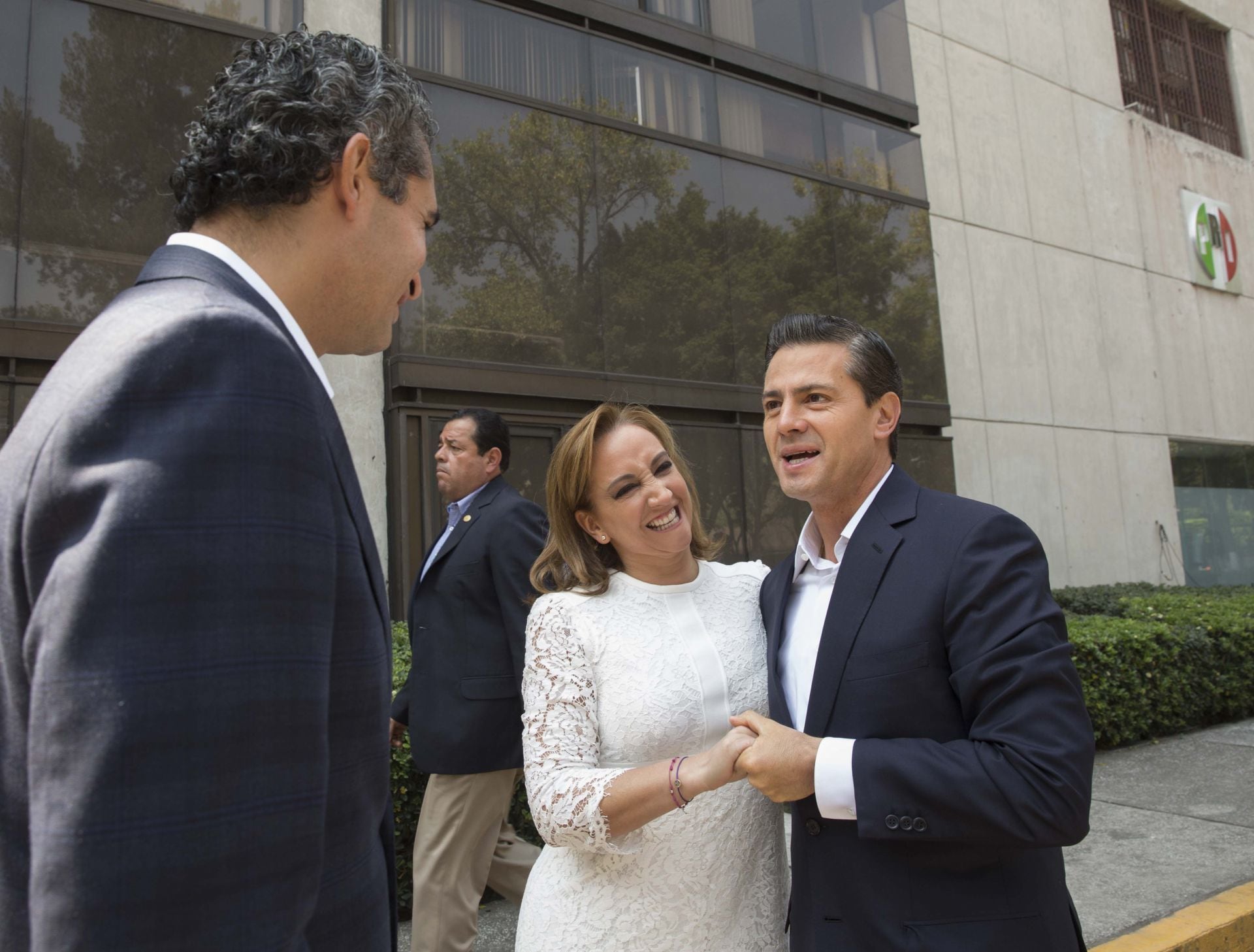 Claudia Ruiz Massieu y Enrique Peña Nieto