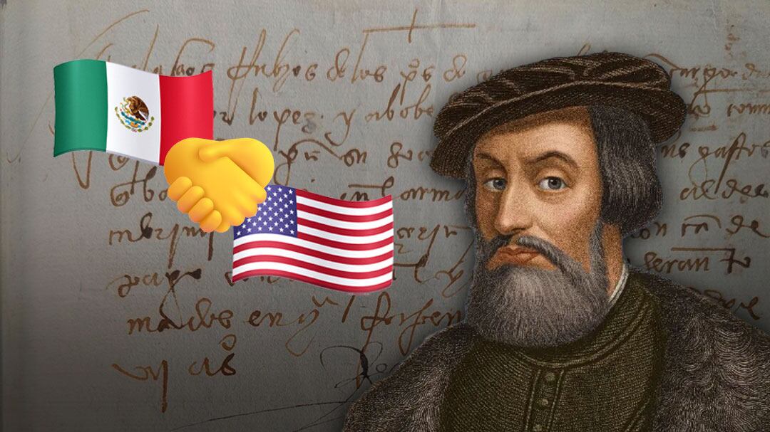 Estados Unidos devolvió a México histórico documento firmado por Hernán Cortés