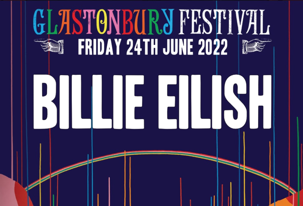 Cartel del Festival de Glastonbury donde cantará Diana Ross