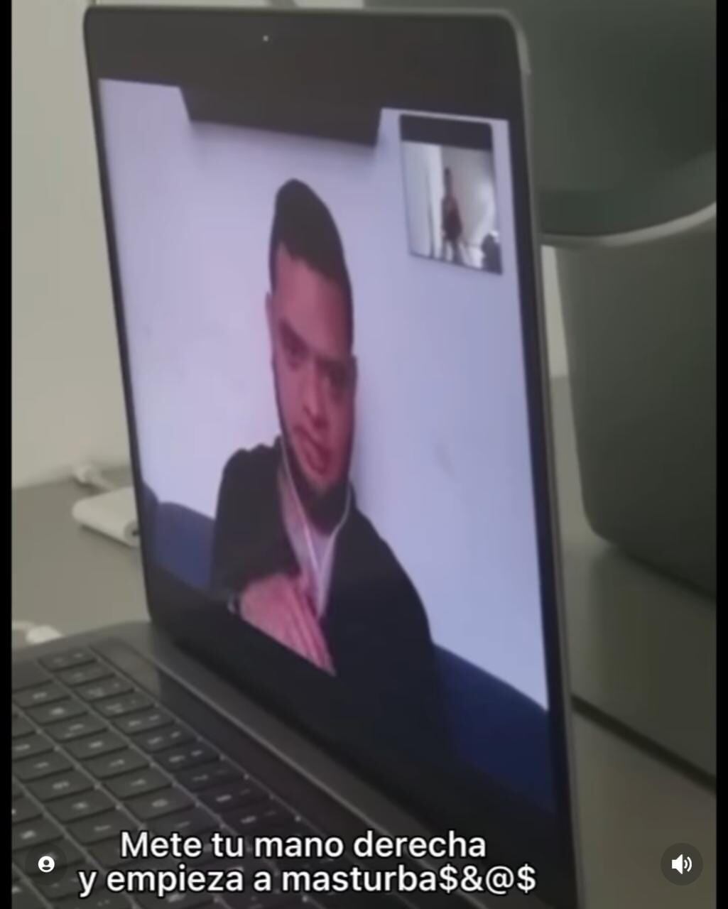 Parte del video que compartió Alexia Cruz