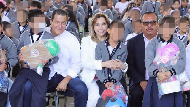 Ceci Arellano encabezó la celebración del Día del Niño en Puebla