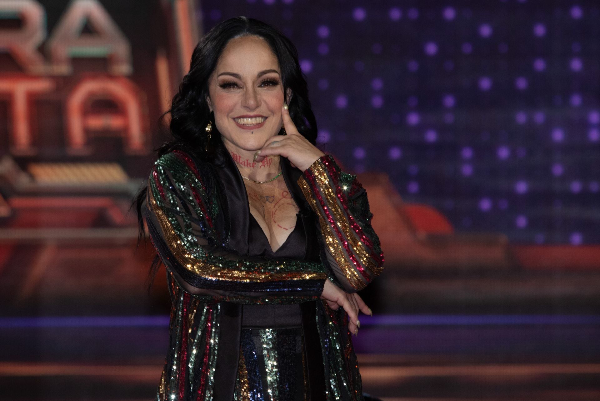 Lolita Cortés, actriz y cantante.