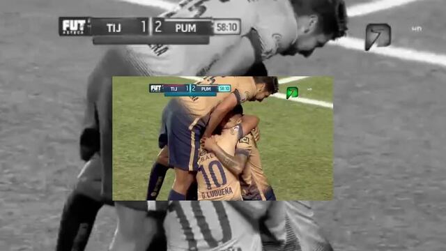 Pumas le da la vuelta al marcador y ya derrota 2-1 a Xolos