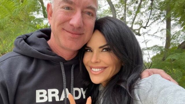 Jeff Bezos y Lauren Sánchez