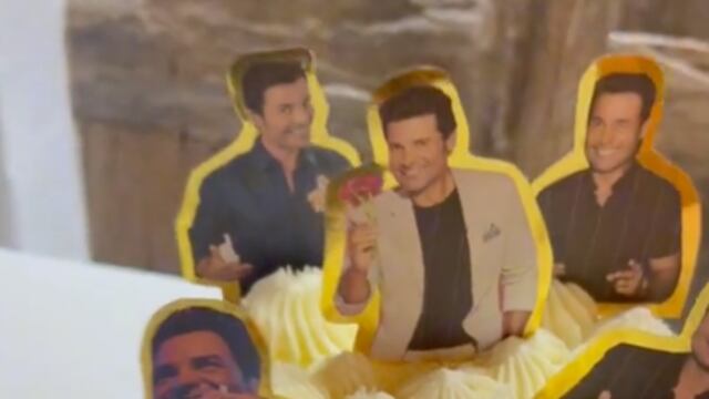 Una mamá realizó una fiesta temática de Chayanne