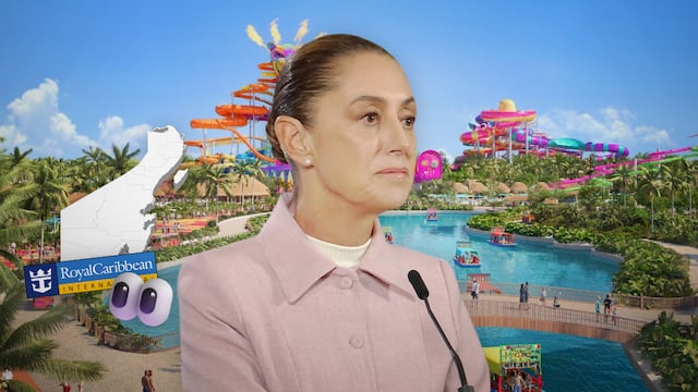 El proyecto de Royal Caribbean que enfrenta oposición en Mahahual y ya llegó a Sheinbaum