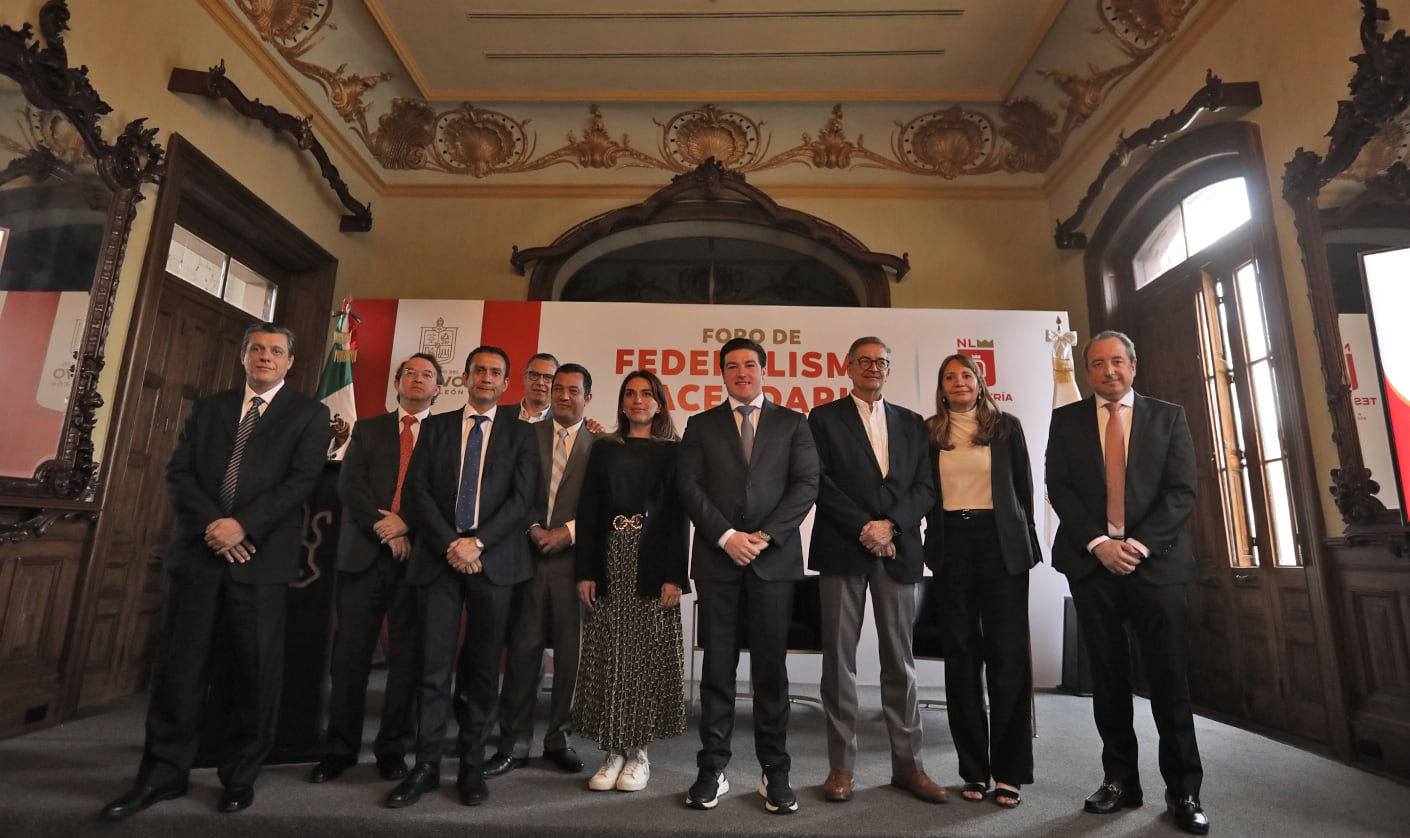Samuel García en la clausura del Foro Federalismo Hacendario