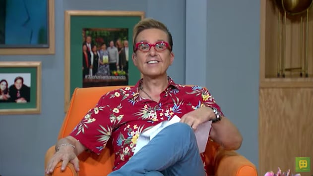 Daniel Bisogno en Ventaneando el mismo día que salió con el joven