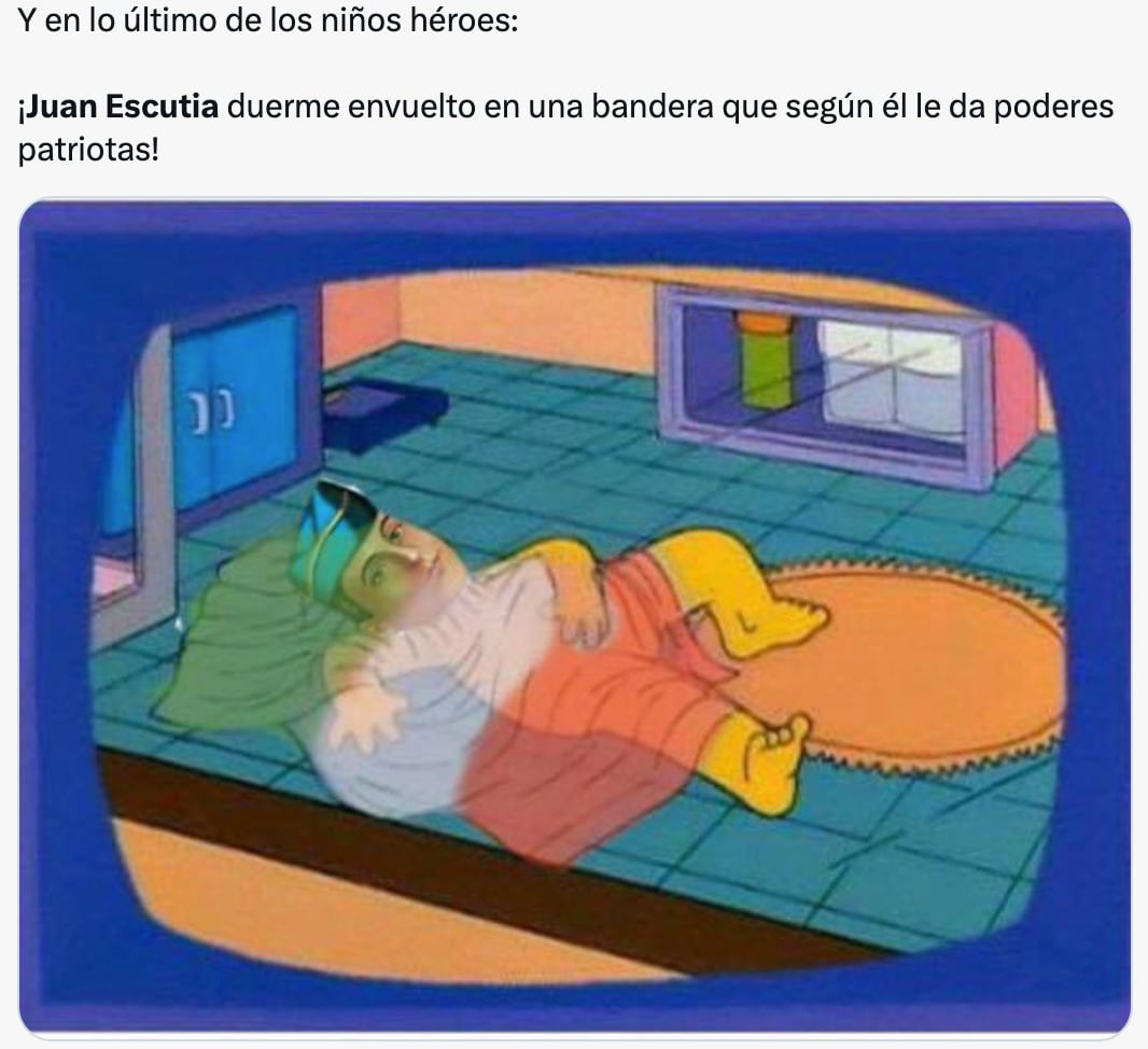 Memes de los Niños Héroes este 13 de septiembre