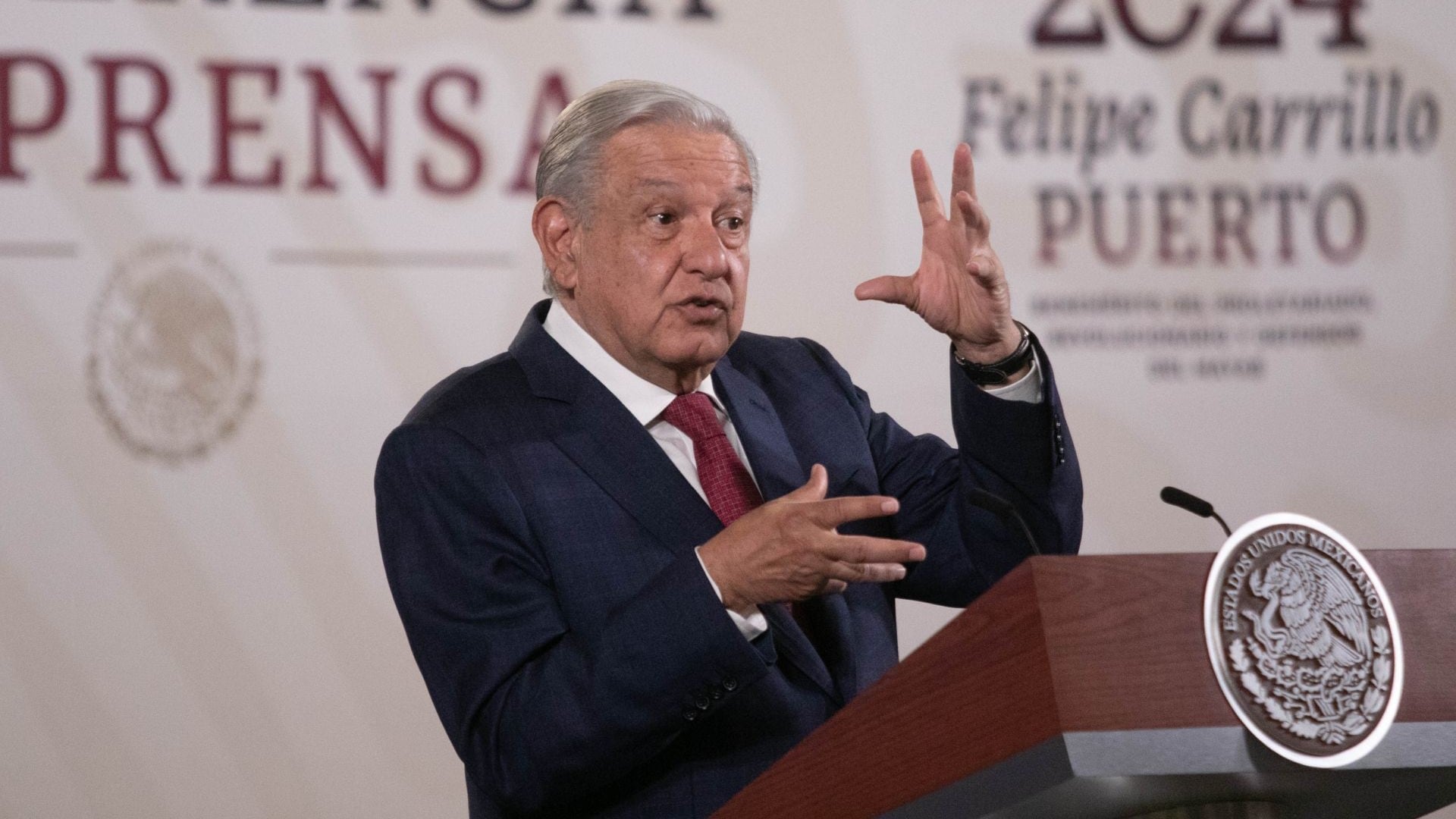 Andrés Manuel López Obrador, presidente de México