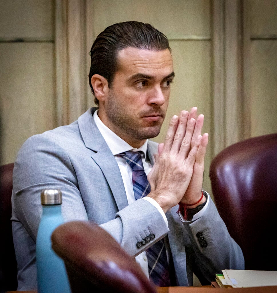 Pablo Lyle durante juicio