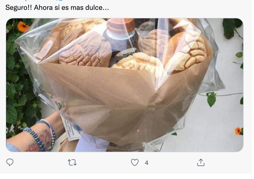 Ramo de pan dulce