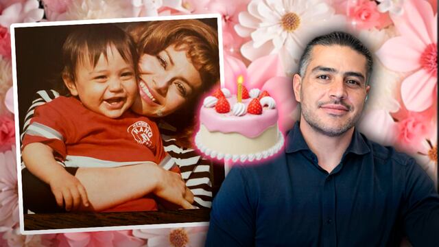 A Omar García Harufch, su mamá María Sorté lo felicita en su cumpleaños con una tierna foto