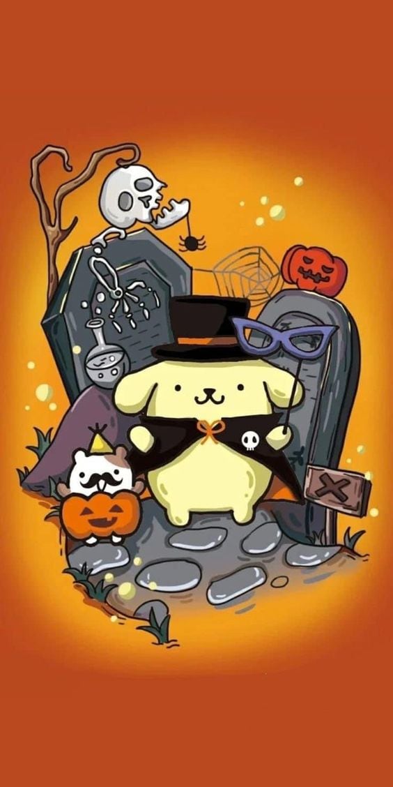 Fondos de pantalla Hello Kitty Halloween