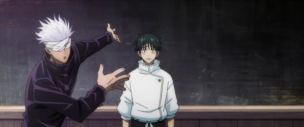 Gojo Satoru y Yuta Okkotsu de Jujutsu Kaisen