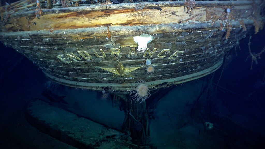 Endurance, barco hundido hace 107 años