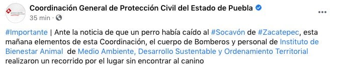 Protección Civil de Puebla