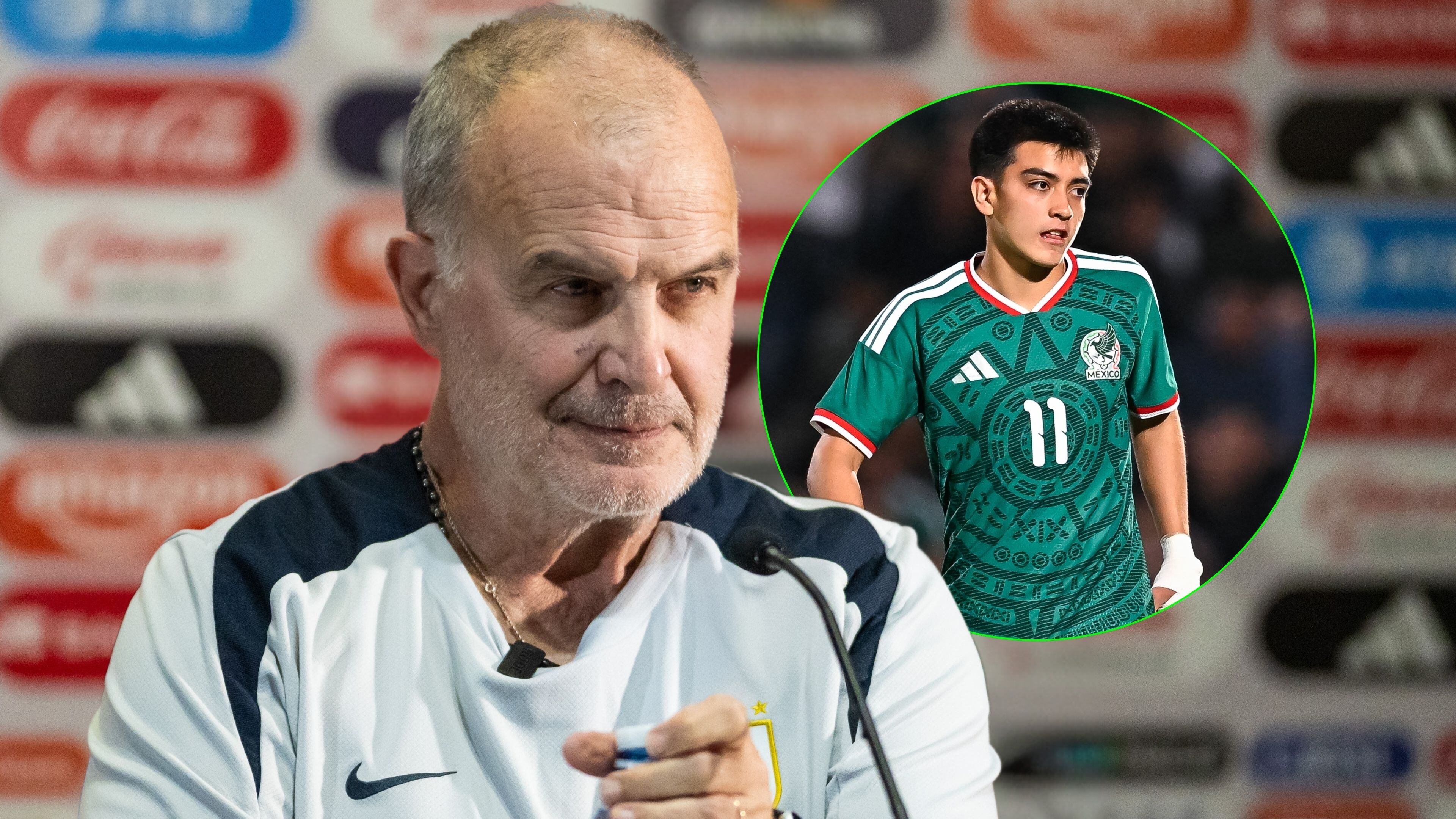 “No se nota pequeño o débil como parece”: Marcelo Bielsa se rinde ante Gilberto Mora tras el México vs Uruguay