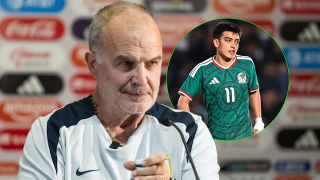 Marcelo Bielsa llena de elogios a Gilberto Mora tras el México vs Uruguay
