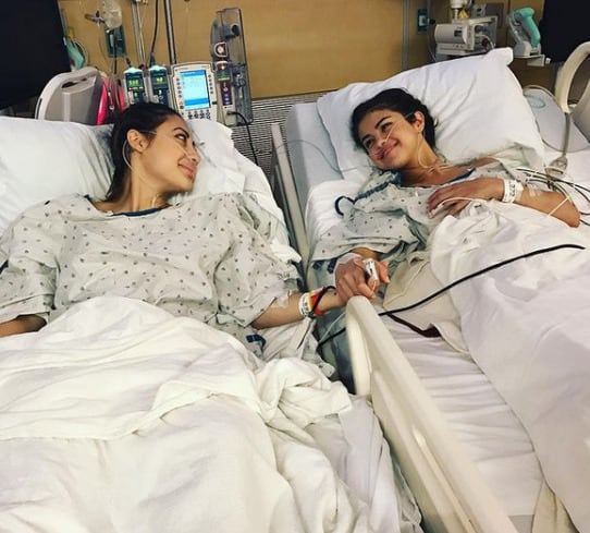 Selena Gómez y Francia Raisa