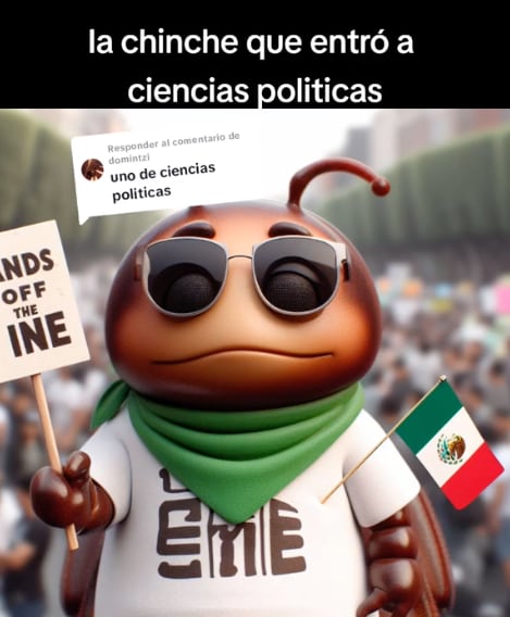 Así se verían las chinches estudiando carreras en la UNAM