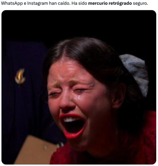 La caída de WhatsApp e Instagram inspiran memes este 3 de abril