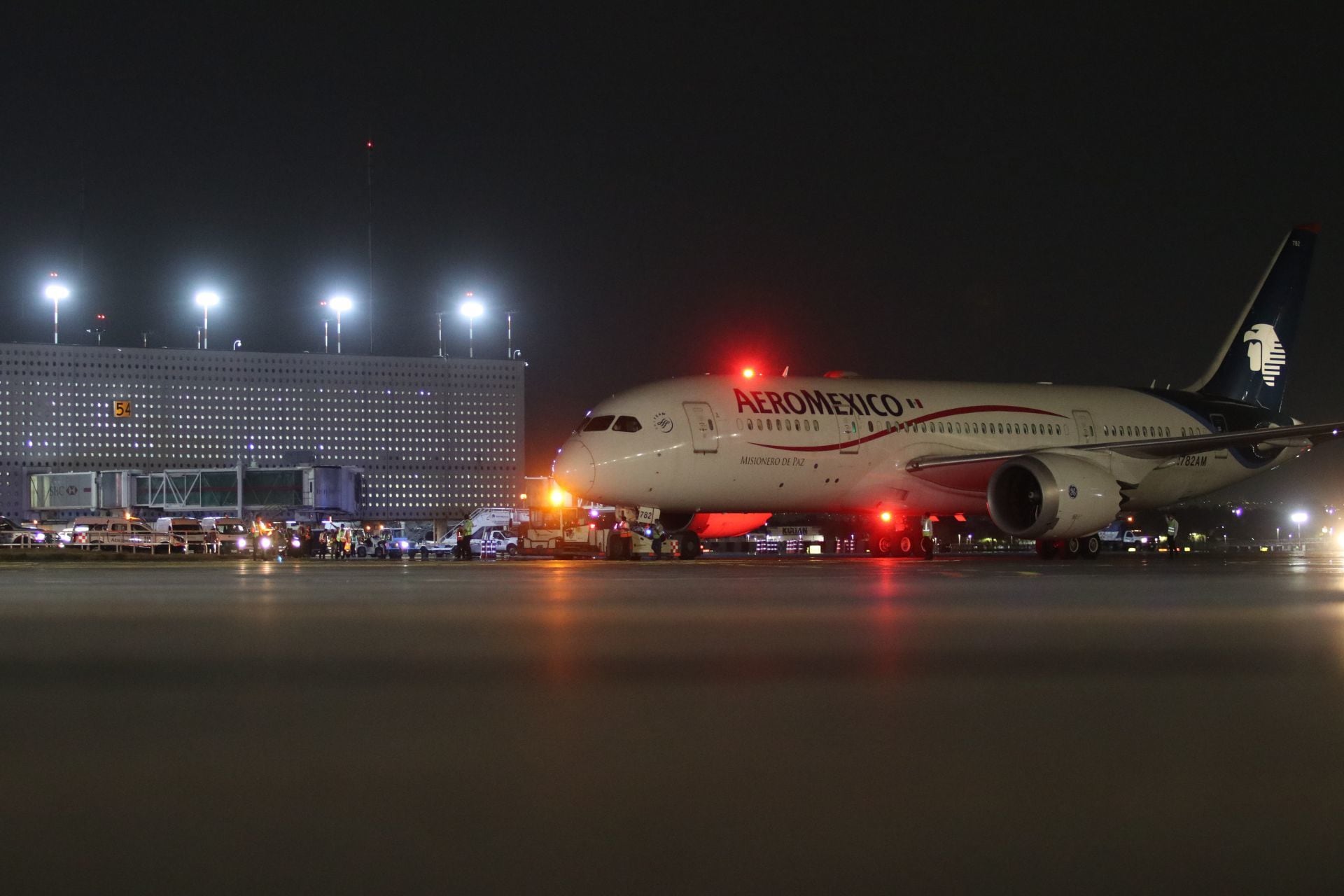 Avión de Aeroméxico